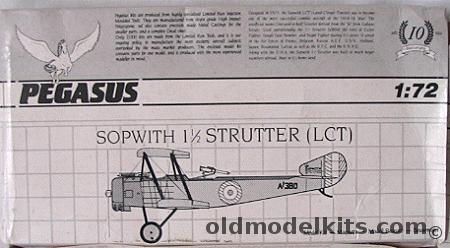 Pegasus 1/72 Sopwith 1 1/2 Strutter LCT, 3003 plastic model kit